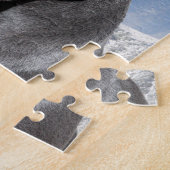 Amerikaanse Pitbull Terrier Puppy Dog Legpuzzel (Zijkant)