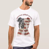 Amerikaanse Pitbull Terrier T-shirt (Voorkant)
