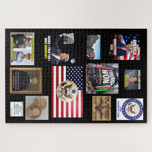 AMERIKAANSE POLITIEK VERDWENEN HAYWIRE 2 LEGPUZZEL (Horizontaal)