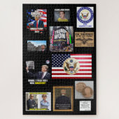 AMERIKAANSE POLITIEK VERDWENEN HAYWIRE 2 LEGPUZZEL (Verticaal)