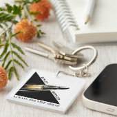 Amerikaanse politieke verkiezingen sleutelhanger (Voorkant Rechts)