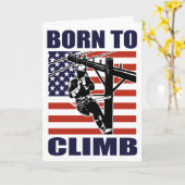 amerikaanse politieman electrice herstelt polen kaart (Gele Bloem)