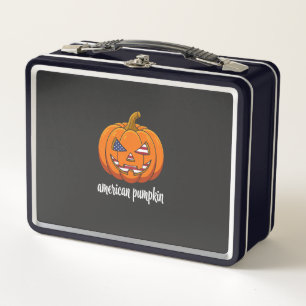 Amerikaanse Pompoen Patriottische Halloween Jack O