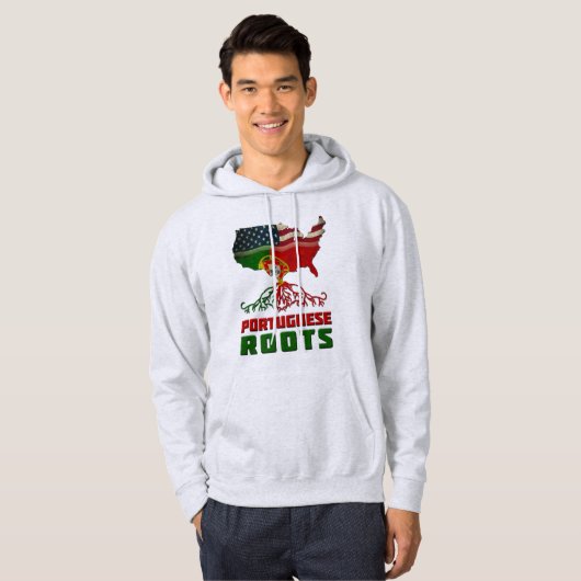 Amerikaanse Portugese rots Hoodie (Voorkant volledig)