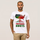 Amerikaanse Portugese rots T-shirt (Voorkant volledig)