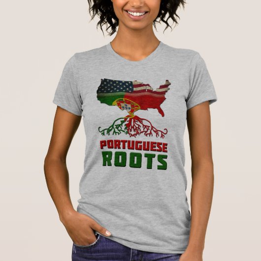Amerikaanse Portugese rots T-shirt (Voorkant)