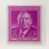 Amerikaanse postage Stamp Jigzaag Puzzle Legpuzzel (Verticaal)