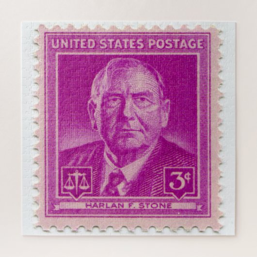Amerikaanse postage Stamp Jigzaag Puzzle Legpuzzel (Verticaal)