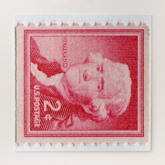 Amerikaanse postage Stamp Jigzaag Puzzle Legpuzzel (Horizontaal)