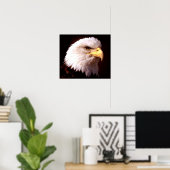 Amerikaanse Poster Eagle Bald Eagle (Thuiskantoor)