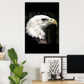 Amerikaanse Posterprint van de Witte Amerikaanse Z Poster (Thuiskantoor)