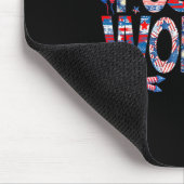 Amerikaanse Postmedewerker Usa Vlag Postbode Post Muismat (Hoek)