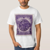 Amerikaanse poststempel T-Shirt (Voorkant)