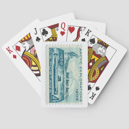 Amerikaanse poststempel van speelkaarten (Achterkant)