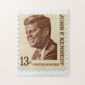  Amerikaanse postzegel Jigzaag Puzzle Legpuzzel (Verticaal)