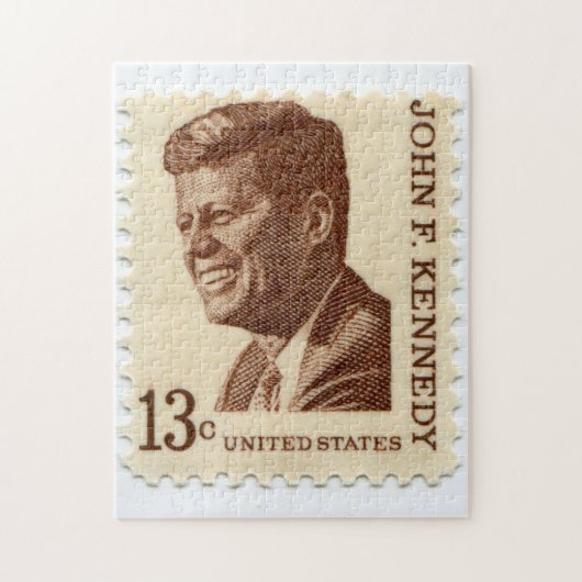  Amerikaanse postzegel Jigzaag Puzzle Legpuzzel (Verticaal)