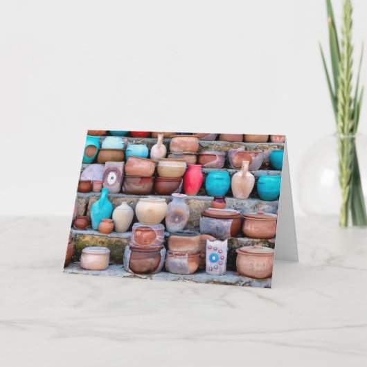 Amerikaanse potterij kaart (Voorkant)