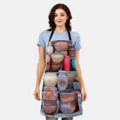 Amerikaanse potterij schort (Gedragen)