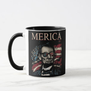 Amerikaanse president Abraham Lincoln Amerikaans Mok