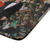 Amerikaanse President Bill Clinton Kerstkaart Snijplank (Hoek)
