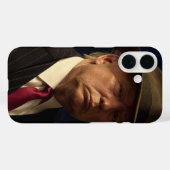 Amerikaanse president Donald Trump peter Case-Mate iPhone Case (Achterkant (horizontaal))
