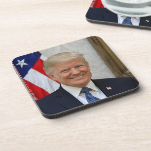 Amerikaanse president Donald Trump Witte Huis Bier Onderzetter
