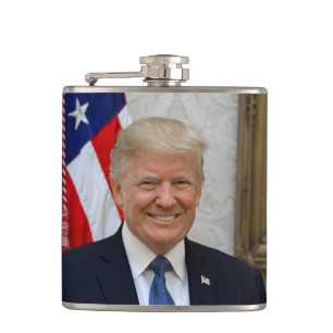Amerikaanse president Donald Trump Witte Huis Heupfles