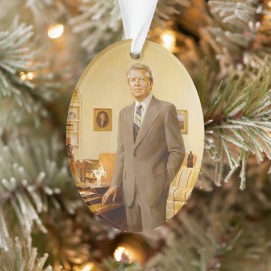 Amerikaanse president James Earl Carter Oval Offic Ornament (Boom)