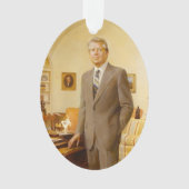 Amerikaanse president James Earl Carter Oval Offic Ornament (voorkant)