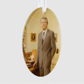 Amerikaanse president James Earl Carter Oval Offic Ornament (voorkant)