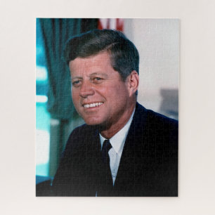 Amerikaanse president John F. Kennedy in het Oval Legpuzzel