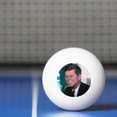 Amerikaanse president John F. Kennedy in het Oval  Pingpongbal (Net)