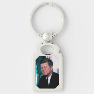 Amerikaanse president John F. Kennedy in het Oval  Sleutelhanger