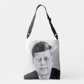 Amerikaanse President John Kennedy Presidentiële F Crossbody Tas (Achterkant)