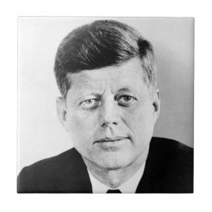 Amerikaanse President John Kennedy Presidentiële F Tegeltje