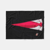 Amerikaanse president Trump pak grappig Halloween Fleece Deken (Voorkant (Horizontaal))