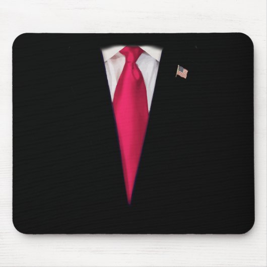 Amerikaanse President Trump Suit Easy Halloween ko Muismat (Voorkant)