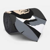 Amerikaanse Presidenten: Abraham Lincoln 1861-1865 Stropdas (Opgerold)