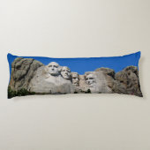 Amerikaanse Presidenten gekarfd in Granite Mt Rush Lichaamskussen (Achterkant)