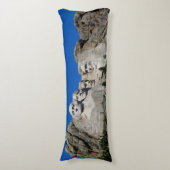 Amerikaanse Presidenten gekarfd in Granite Mt Rush Lichaamskussen (Voorkant Verticaal)