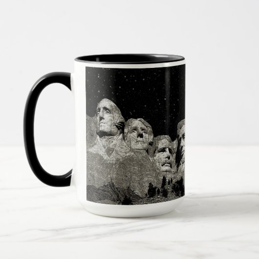 Amerikaanse Presidenten Mount Rushmore, Mok (Links)