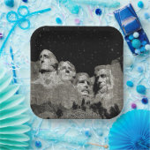 Amerikaanse Presidenten Mount Rushmore, Papieren Bordje (Feest)