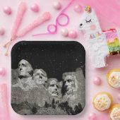 Amerikaanse Presidenten Mount Rushmore, Papieren Bordje (Feest)
