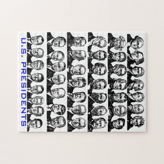 Amerikaanse Presidenten Puzzle Legpuzzel (Horizontaal)