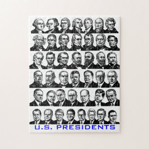 Amerikaanse Presidenten Puzzle Legpuzzel
