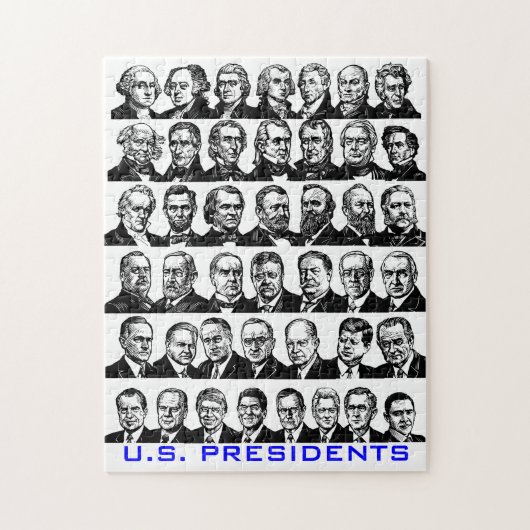 Amerikaanse Presidenten Puzzle Legpuzzel (Verticaal)