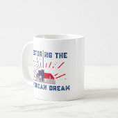 Amerikaanse presidentsverkiezingen 2024 koffiemok (Voorkant links)