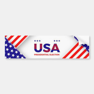 Amerikaanse presidentsverkiezingen bumpersticker