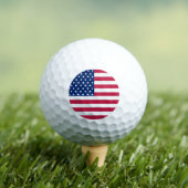 Amerikaanse pride Amerikaanse vlag Patriotic Sport Golfballen (Insitu Shirt)