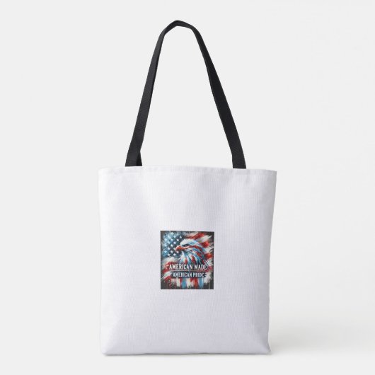 Amerikaanse Pride Bag Tote Bag (Achterkant)